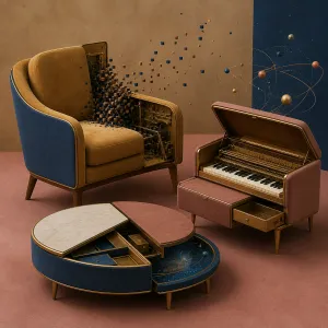 Furniture with Secrets by Lobby Satellites