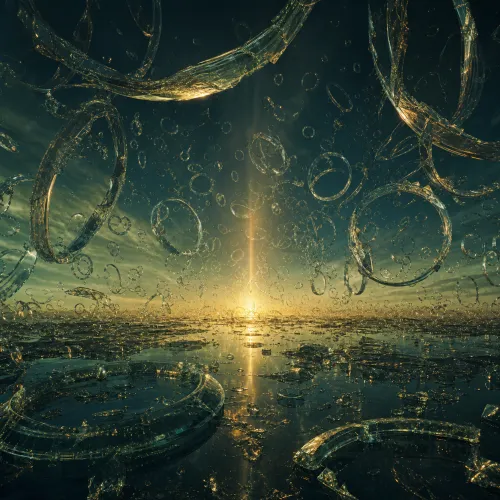 A Thousand Shattered Halos by Glass Cathedral