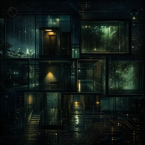 Rooms under Surveillance by Lowlight Bureau